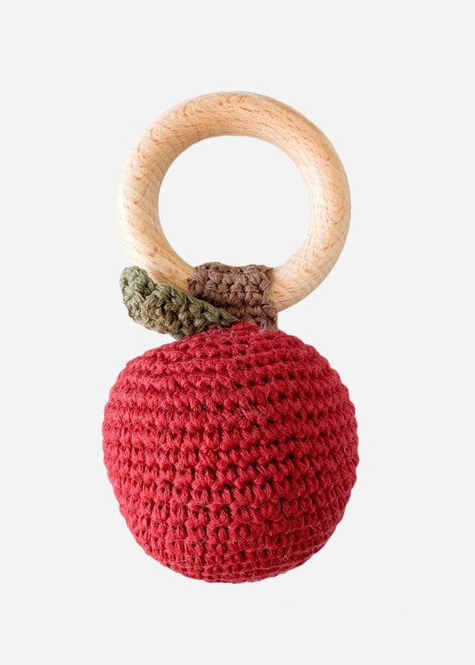 Apple Crochet Teether