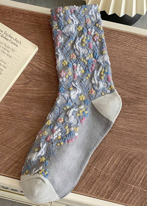 Vintage Bunny Socks