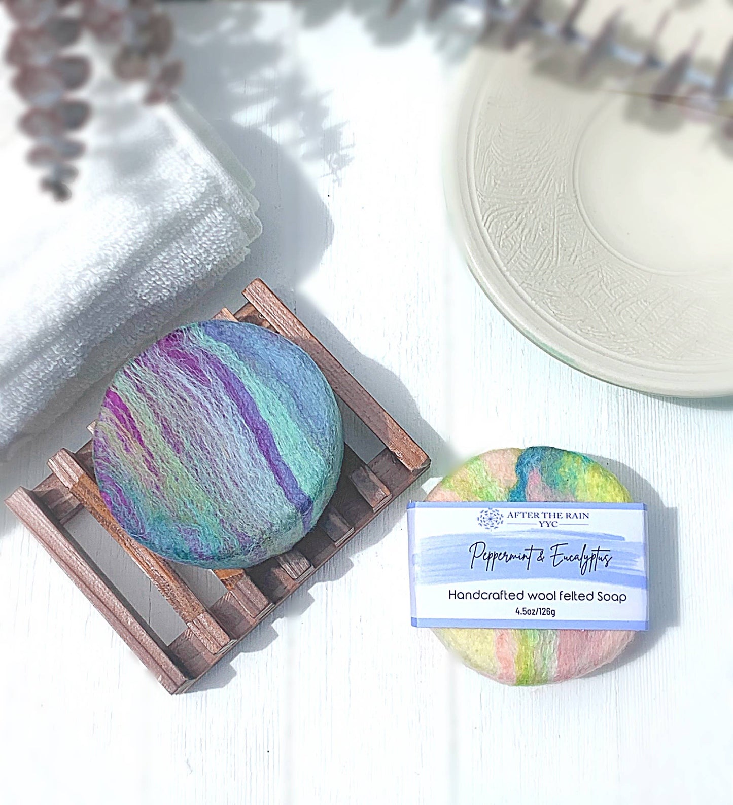 Felted: Body Cleansing Bar: Lemongrass & Bergamot