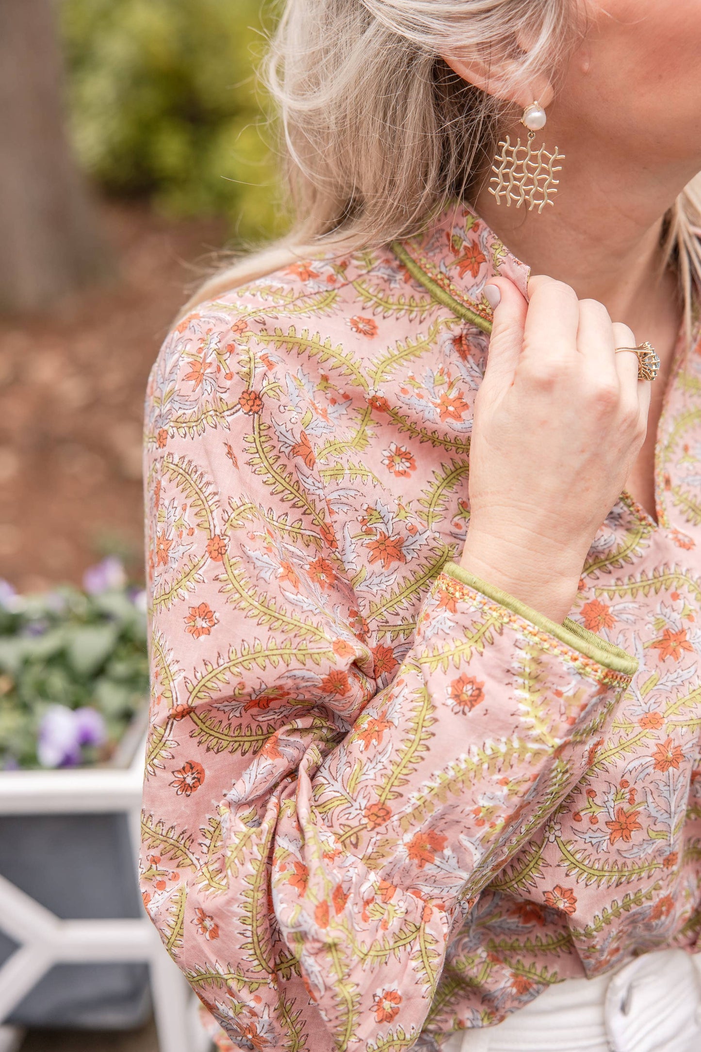 Rosewood Vine Blouse