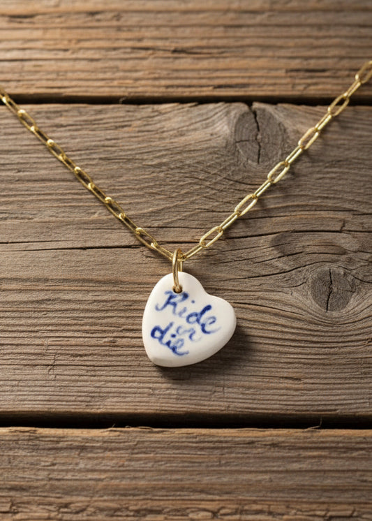 Ride or Die Ceramic Charm Set