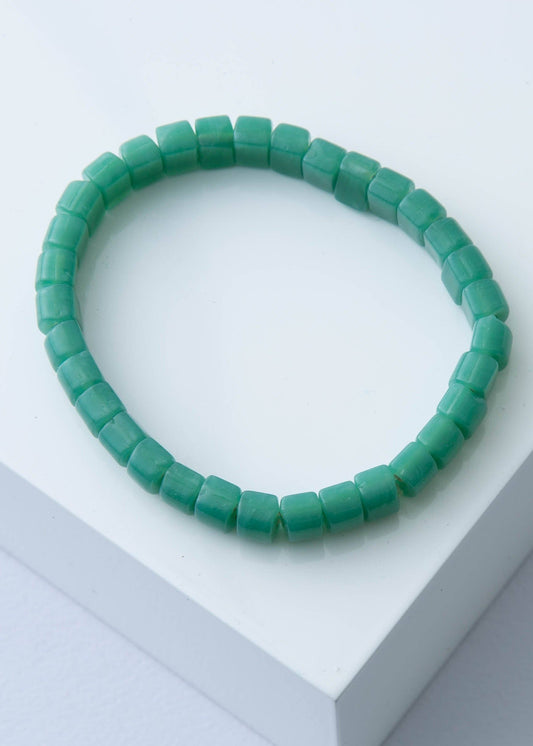 Jade Glass Bracelet