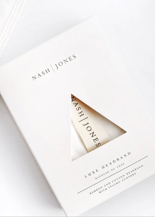 Bamboo Luxe Spa Headband: Luxe Headband in a triple thick paper box