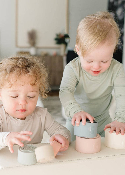 Classic Silicone Stacking Nesting Cups