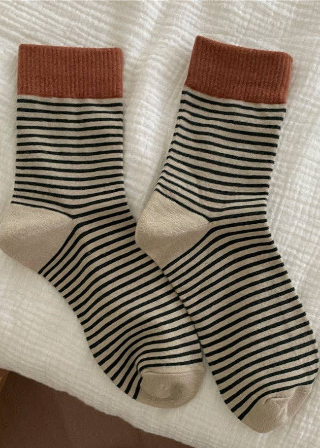 Striped Loafer Socks