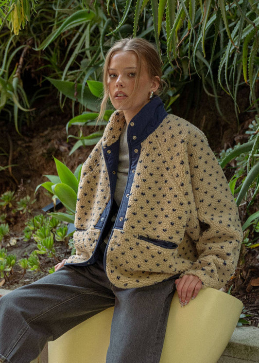 Dotty Sherpa Jacket