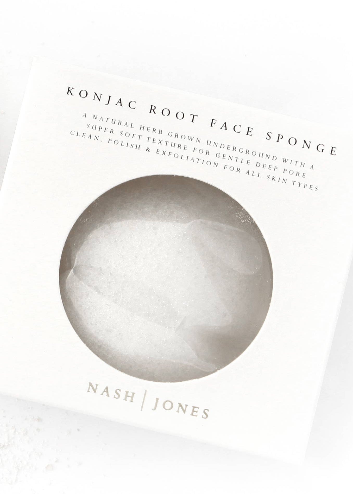 Konjac Exfoliation Sponges: Pure Konjac with Paper Box