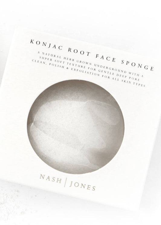 Konjac Exfoliation Sponges: Pure Konjac with Paper Box