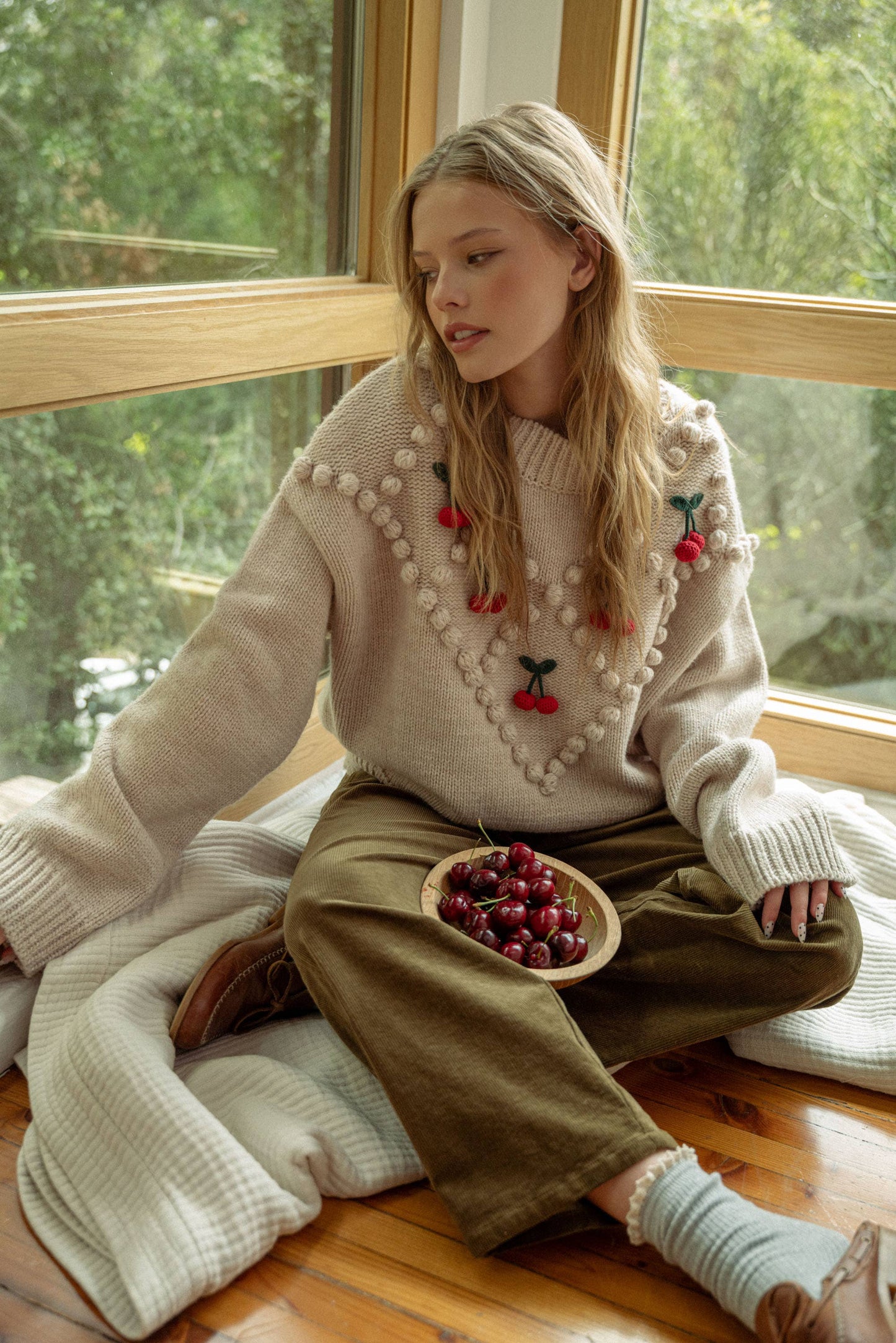 Cherry Sweater
