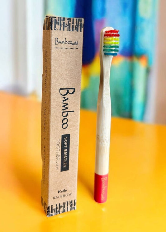 Bamboo Kids Toothbrush | Rainbow