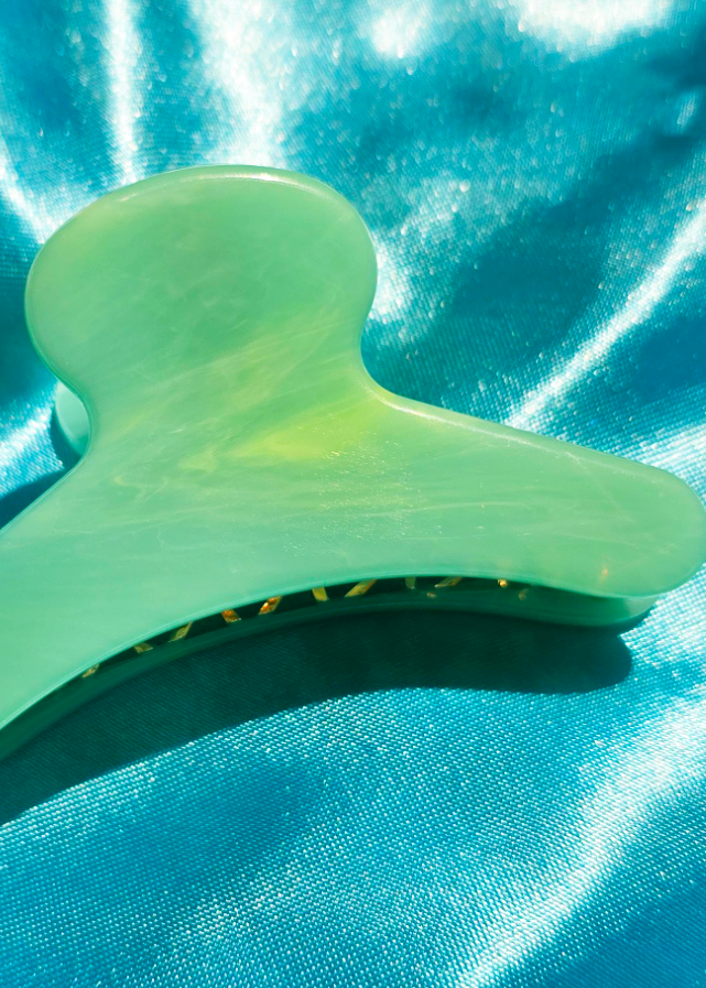 Jadeite Hair Clip