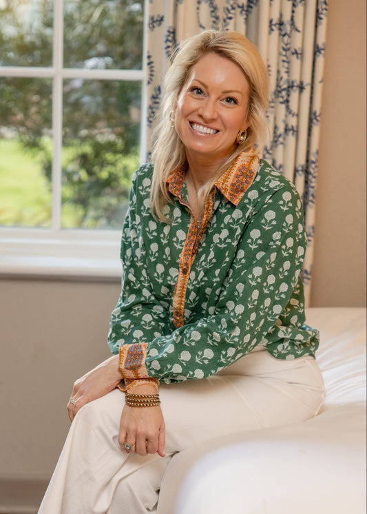 Meadow Fern Button-Down