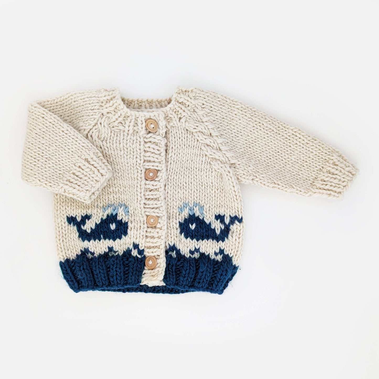 Whale Cardigan Sweater for Baby & Toddler