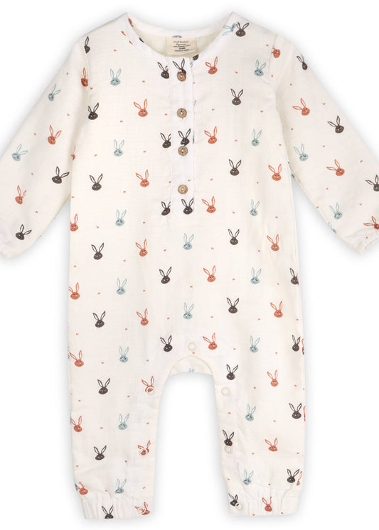 Bunnies Baby Jumpsuit