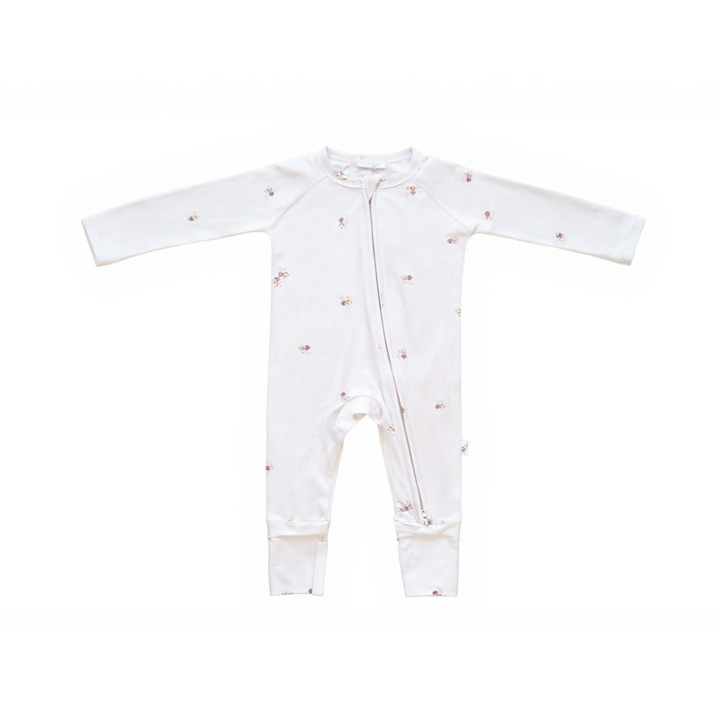 Bamboo Meadow Zip Romper