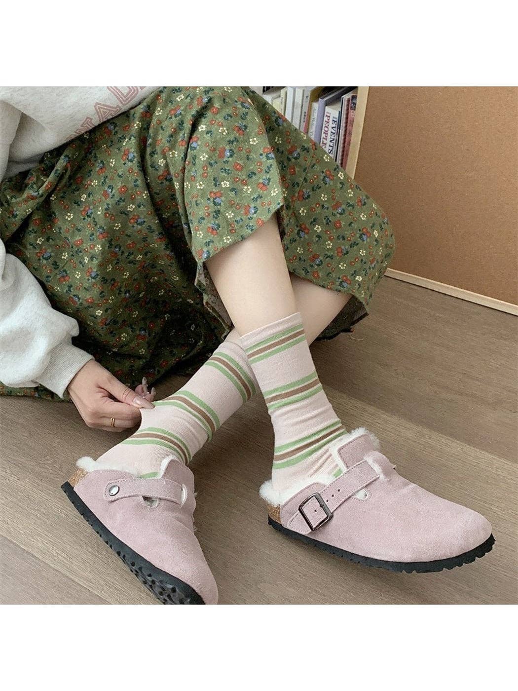 Collegiate Stripe Socks