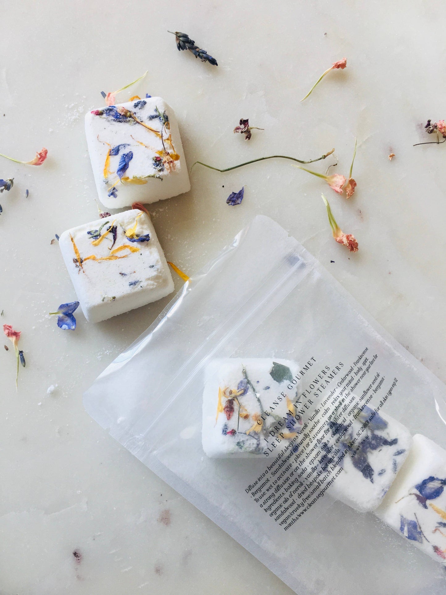 I Dream In Flowers Sleep Shower Steamers