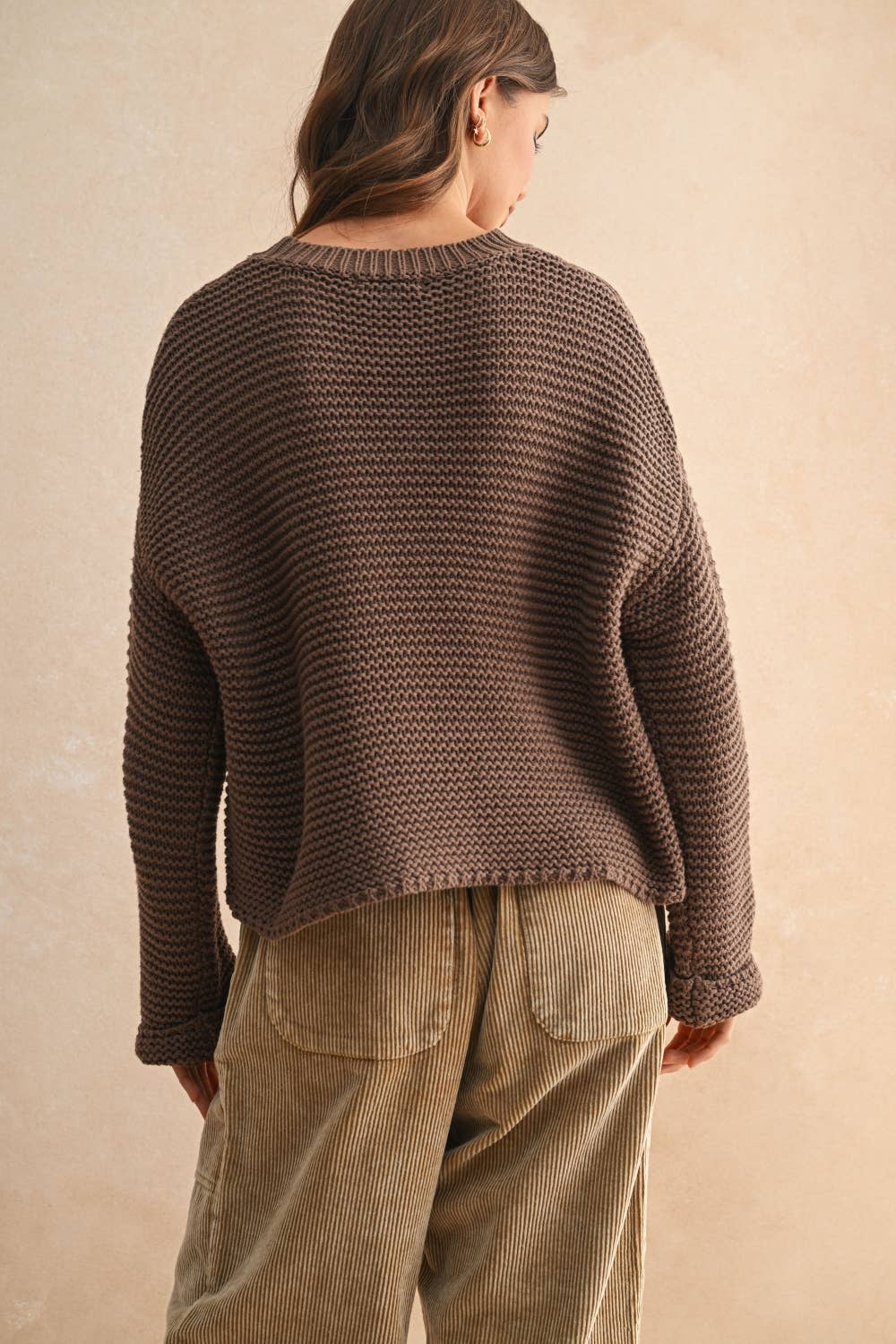 Lexi Sweater- Chocolate