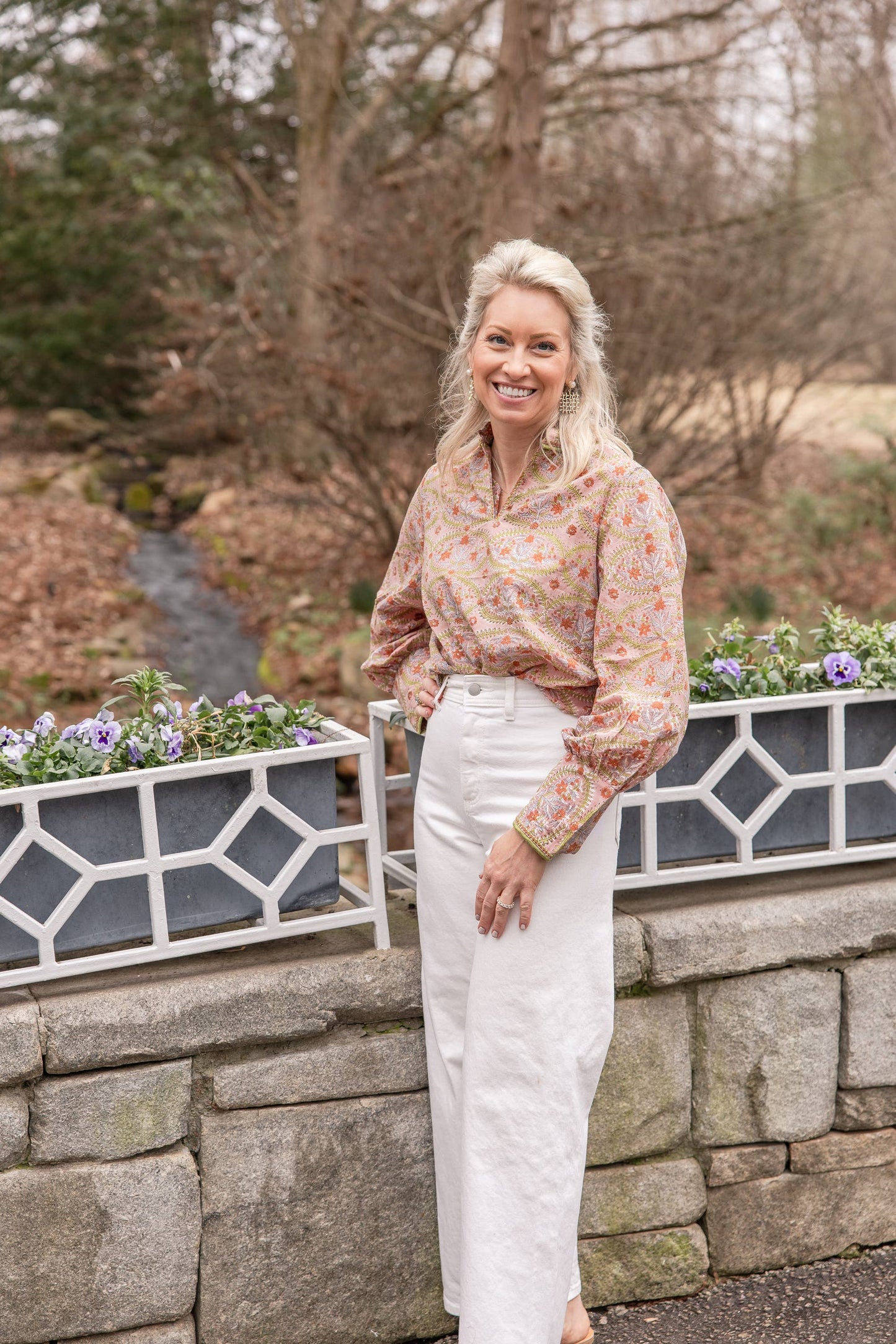 Rosewood Vine Blouse