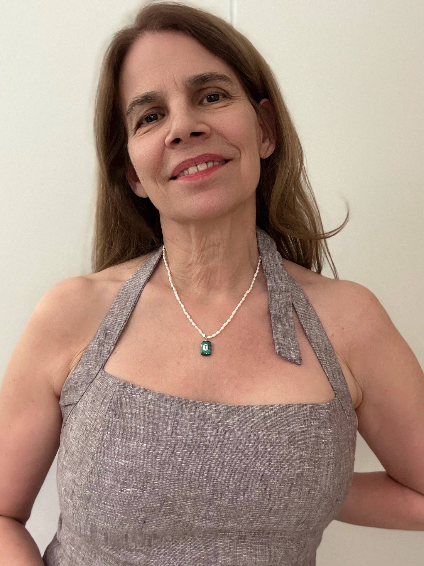 Summer Necklace: Pearls