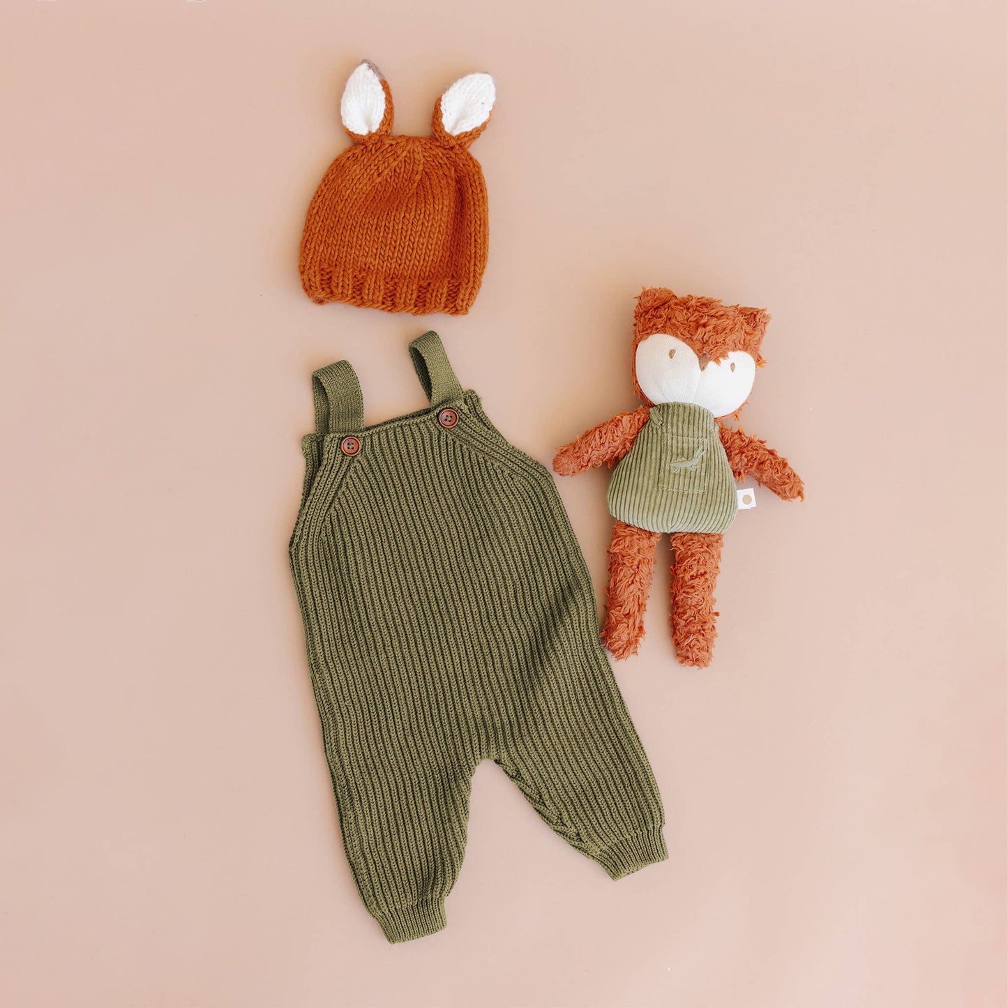 Rusty Fox Hat Clay Baby Kids Accessory Fall Woodland School: S; 6-24M