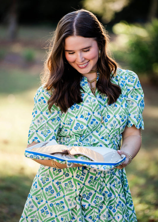 Jardin Bleu Grace Dress