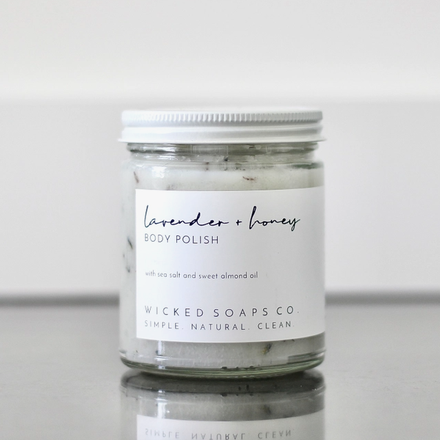 Lavender and Honey Body Polish