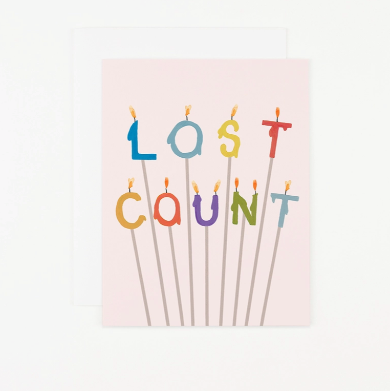 Lost Count Greeting Card