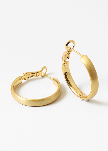 Brushed and Basic Hoops