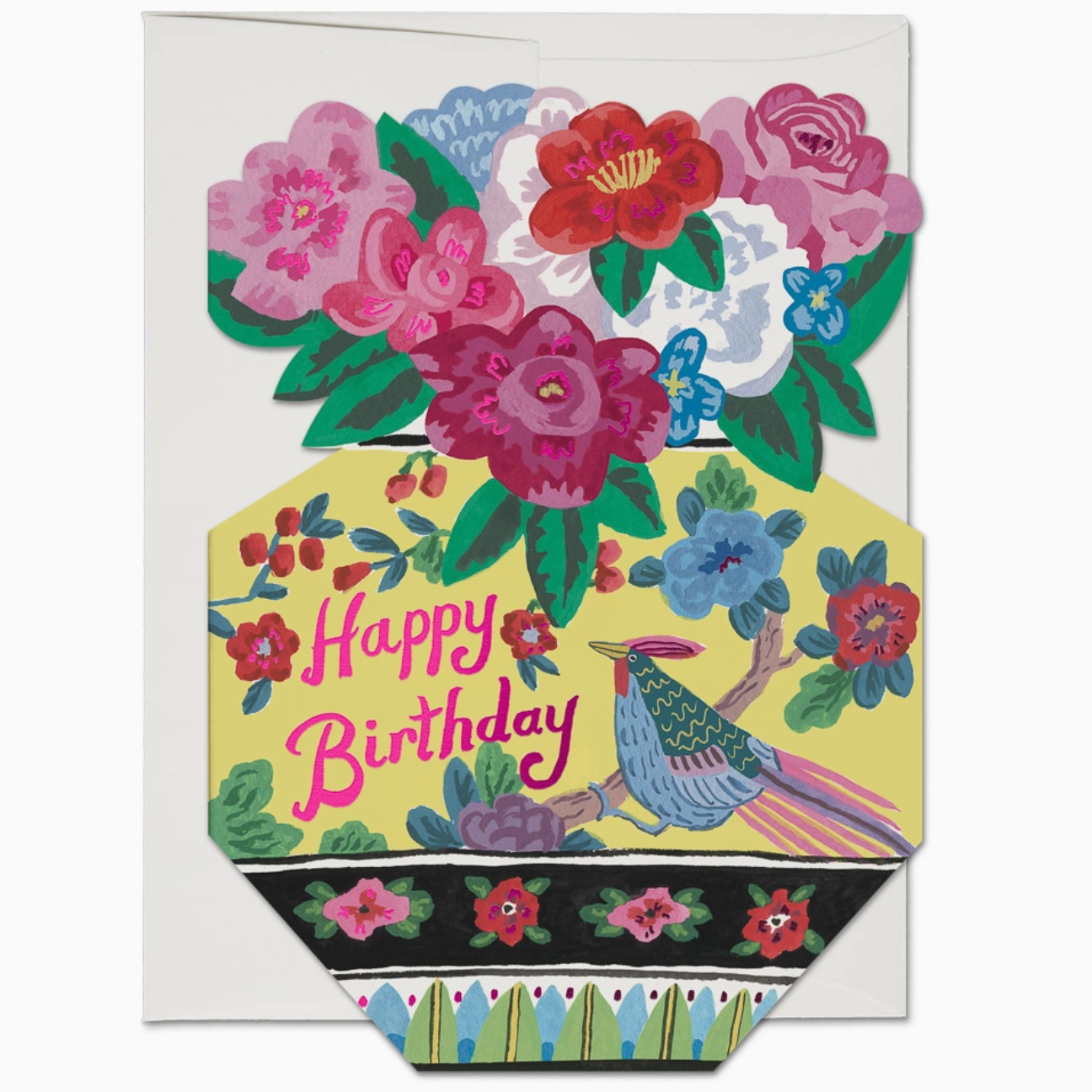Vase Birthday Card