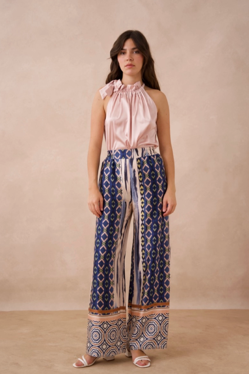 Maggie Printed Palazzo Pants