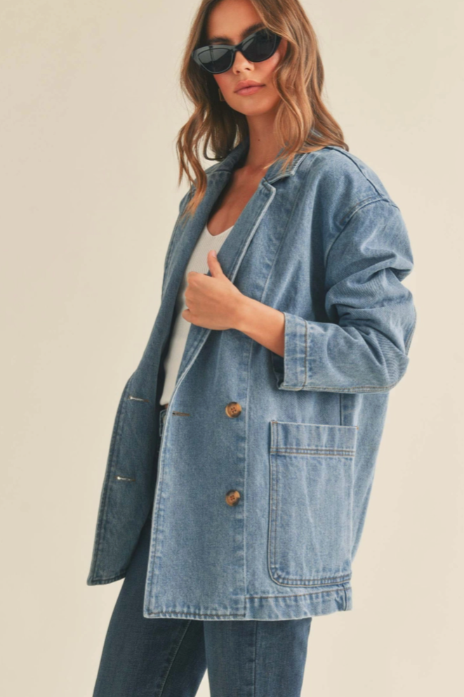 Denim Trench