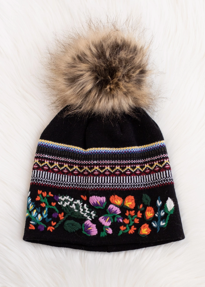 Embroidered Beanie