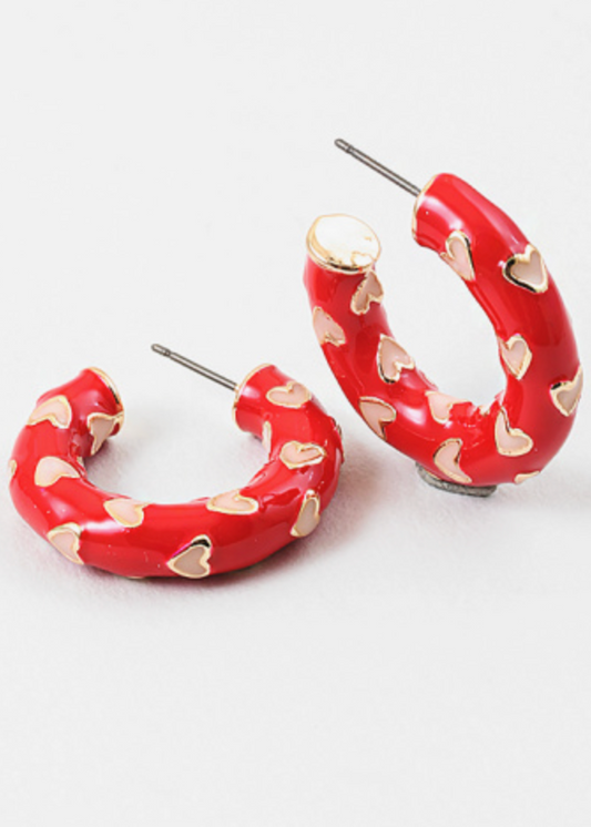 Betty Heart Hoops