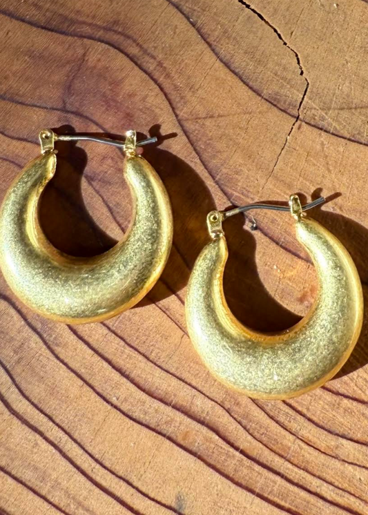 Brushstroke Hoops