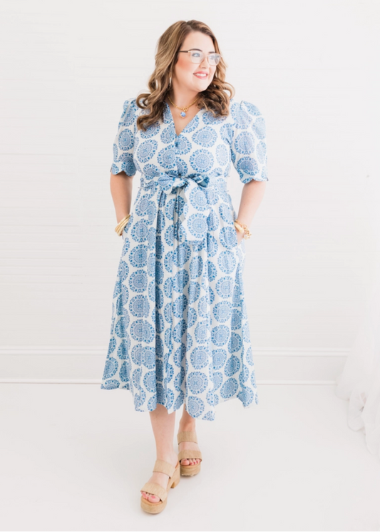 Claire Medallion Dress