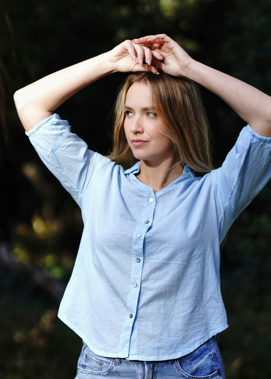 Amy Cotton Button Down