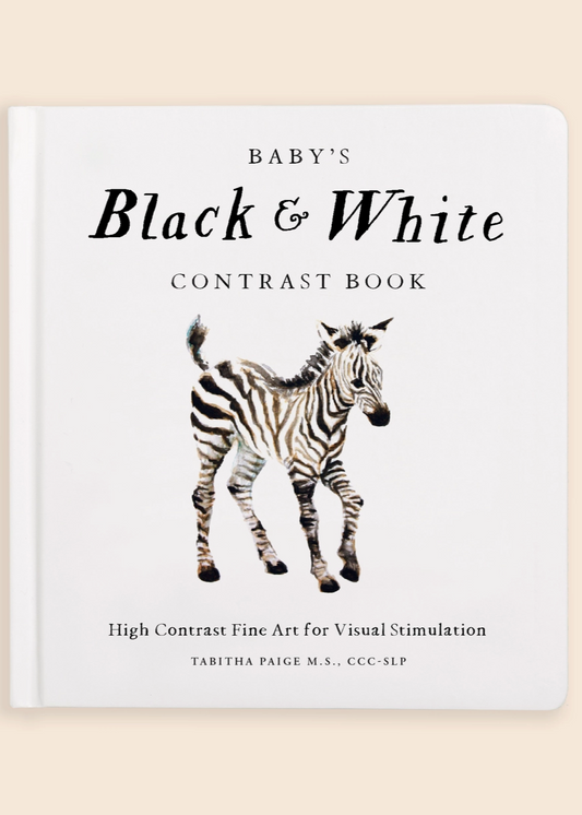 Black and White Contrast Book For Baby
