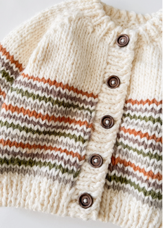 Woodland Stripe Cardigan