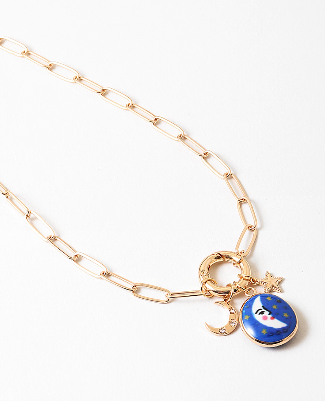 Whimsy Moon Necklace