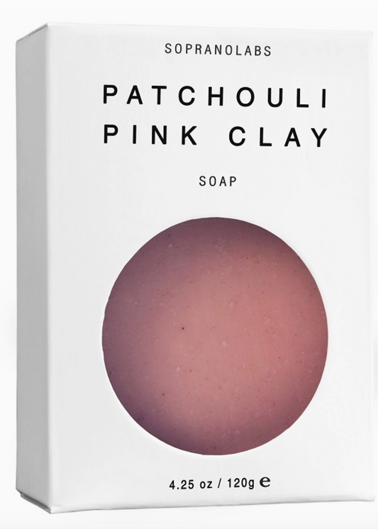 Patchouli Pink Clay Vegan Soap