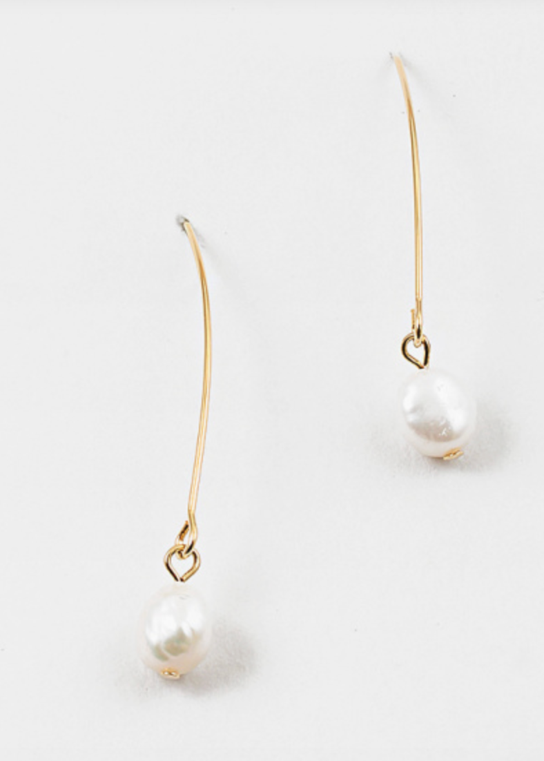 The Drip Fresh Water Pearl Earrings
