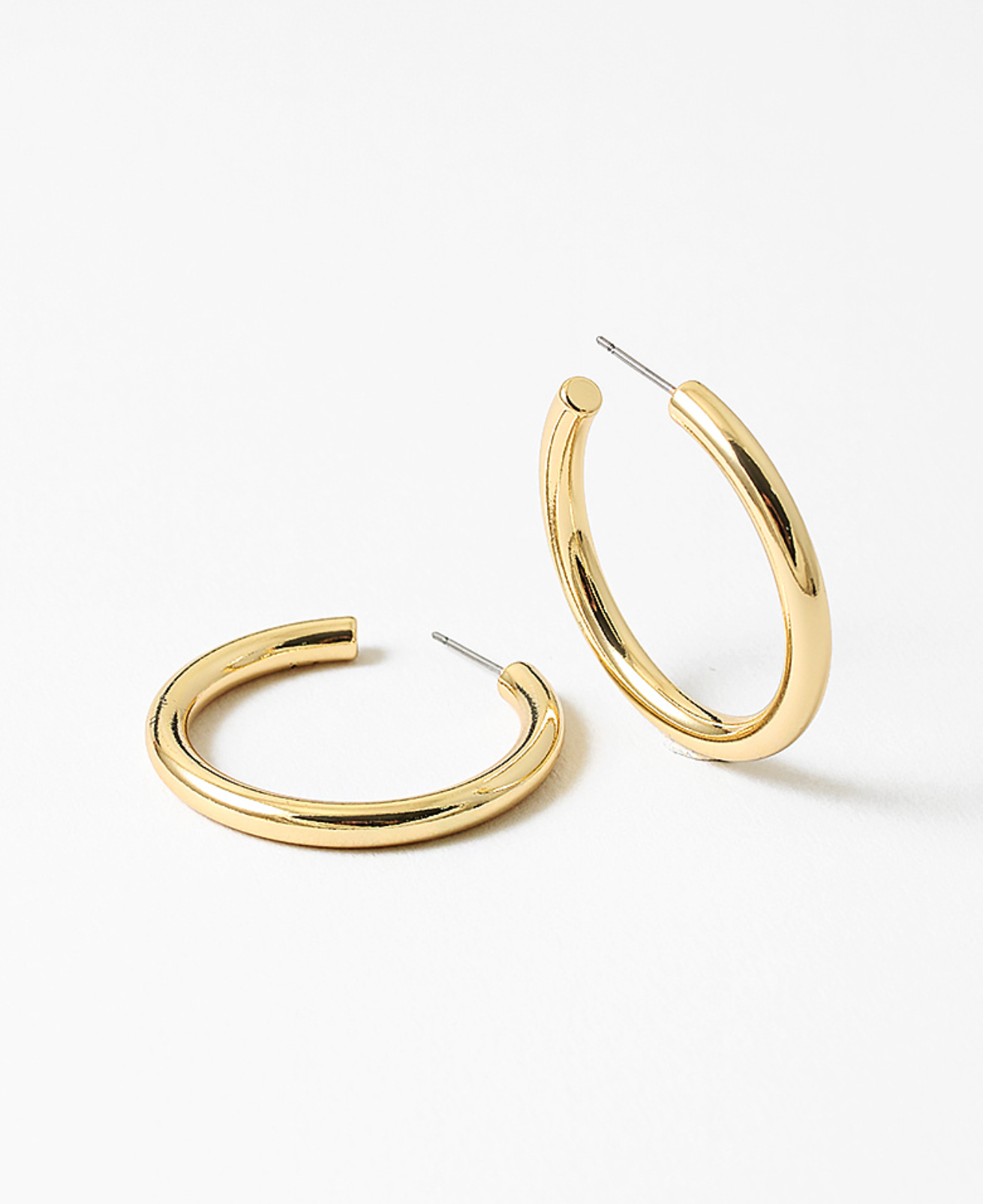 Business Gold Dipped Hoops
