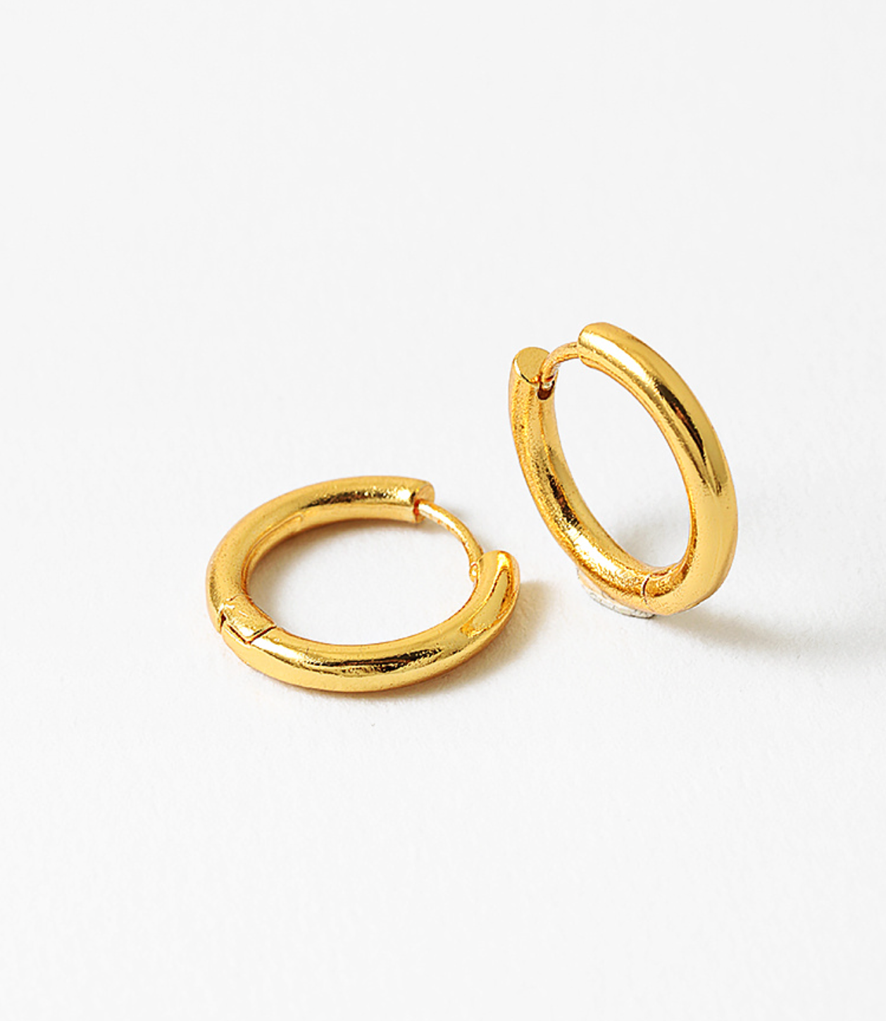 Sara Lee Hoops Gold Dipped