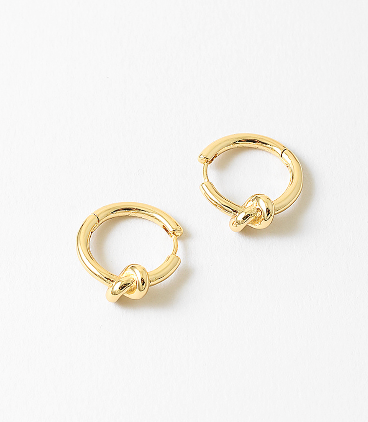 Russ Gold Dipped Hoops