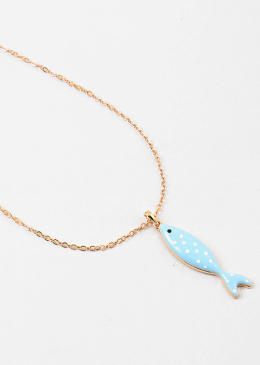 Spotted Fish Pendant