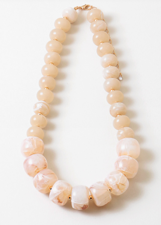 Staggered Stones Necklace