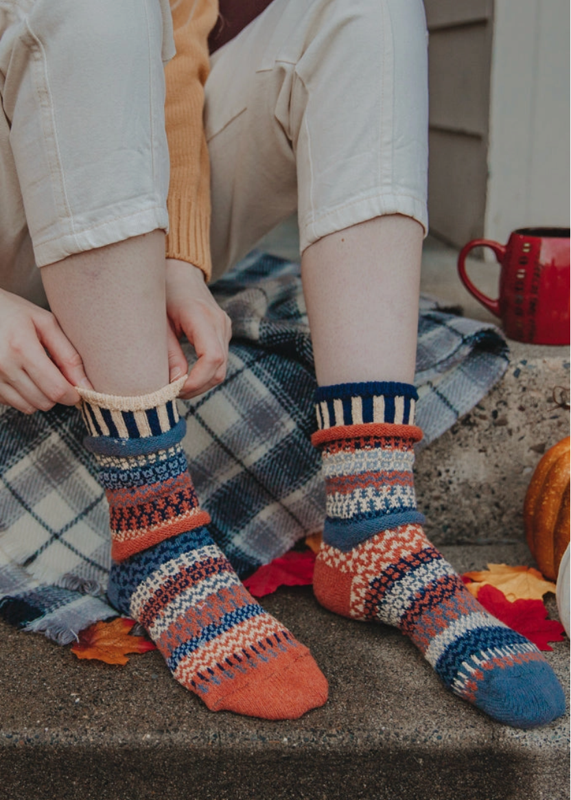 Nutmeg Crew Socks