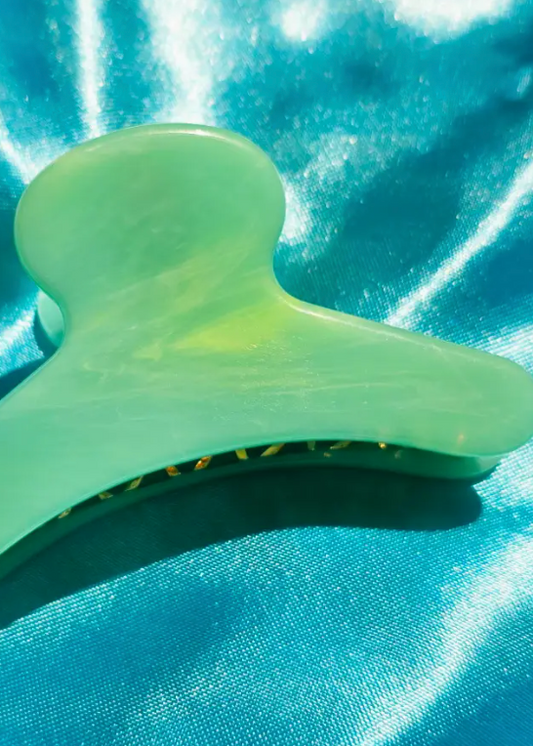 Jadeite Hair Clip