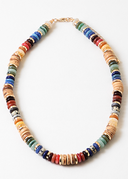 Navy Necklace